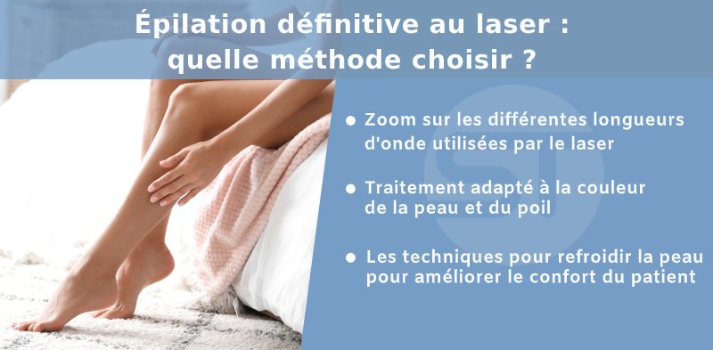 Jambes épilées définitivement grâce au laser