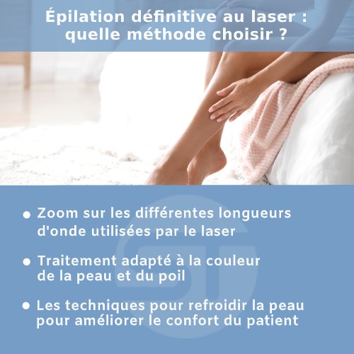 Jambes épilées définitivement grâce au laser